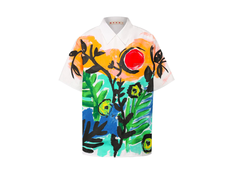 Женская рубашка Marni, 48 000 руб. (tsum.ru).