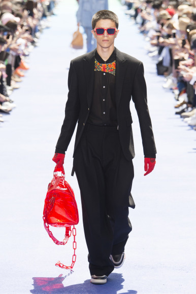Мужская коллекция Louis Vuitton в исполнении Вирджила Абло