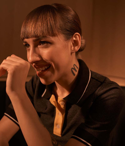 Форма сотрудников «Макдоналдс» от бренда Victoria Andreyanova