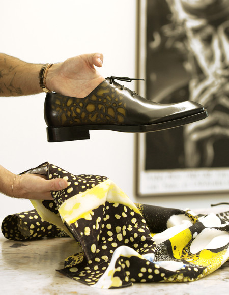 Коллекция Berluti X Brian Rochefort