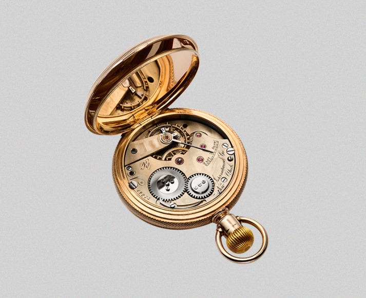 Карманные часы Savonette с калибром Jones, 1875