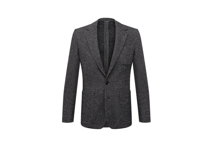 Пиджак из шерсти и хлопка, Dolce & Gabbana, 157 500 руб.