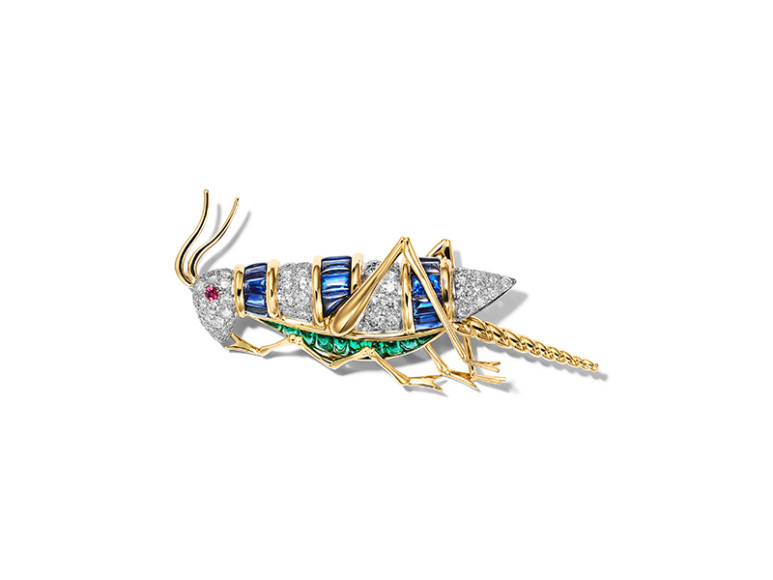 Брошь Grasshopper, Tiffany & Co. Schlumberger