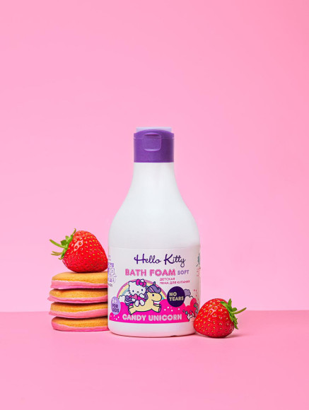 Пена для ванны «Candy Unicorn», Hello Kitty, 259 руб. (wildberries.ru)