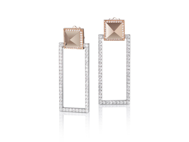 Серьги Rock & Diamonds, Roberto Coin