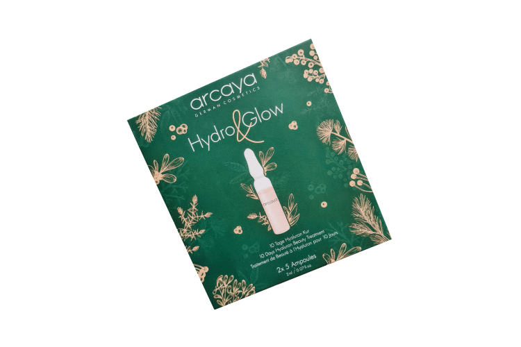 Лимитированная коллекция ампул красоты Hydro & Glow, Arcaya, 5500 руб. (arcaya.shop)