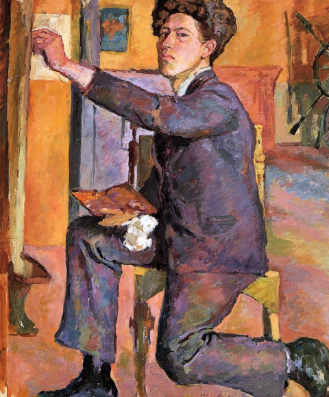 Альберто Джакометти. «Автопортрет», 1921