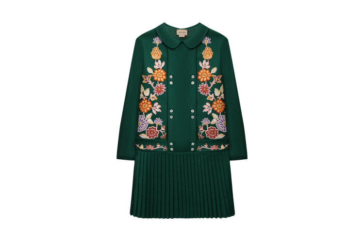 Шерстяное платье Gucci, 129 000 руб. (ЦУМ)