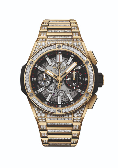 Часы Big Bang Integral Yellow Gold Joaillerie, Hublot