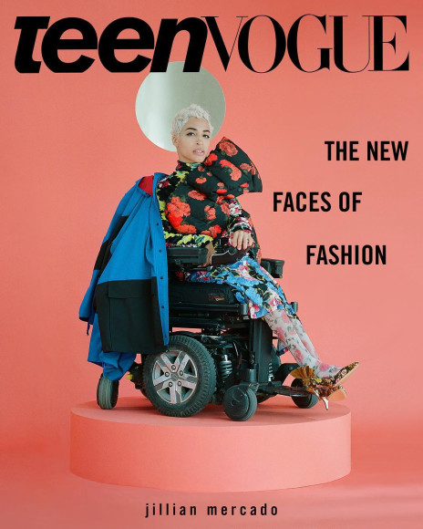 Джиллиан Меркадо на обложке журнала Teen Vogue, сентябрь 2018
