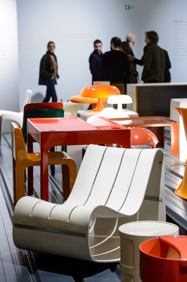 Коллекция пластиковой мебели музея дизайна ADAM
