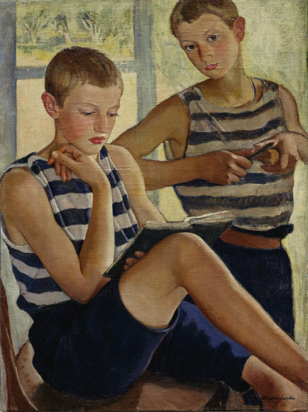 «Мальчики в матросских тельняшках», 1919