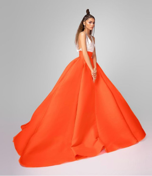 В платье Valentino Couture на церемонии Critic's Choice Movie Awards, 2021