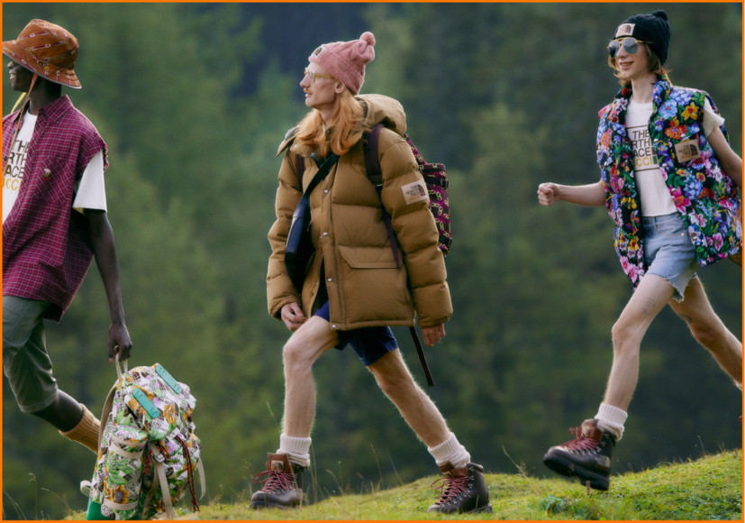 Коллаборация Gucci X The North Face