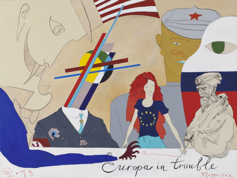 Павел Пепперштейн. «Святая политика». 2013