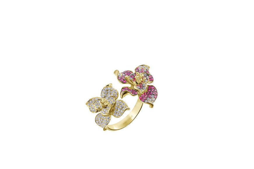 Кольцо Diamond Love (золото, розовые сапфиры, бриллианты), Roberto Bravo, цена по запросу (Roberto Bravo)