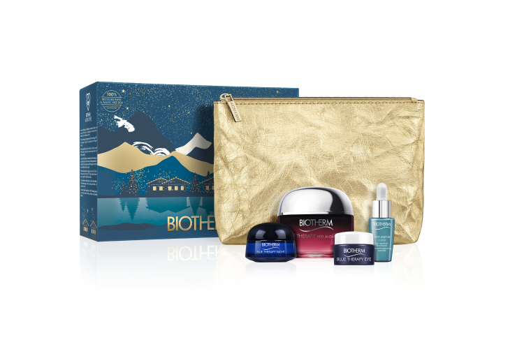 Набор для антивозрастного ухода за кожей лица Blue Therapy Set, Biotherm