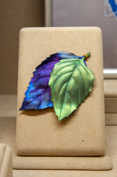 Брошь «Базилик», Markin Fine Jewellery