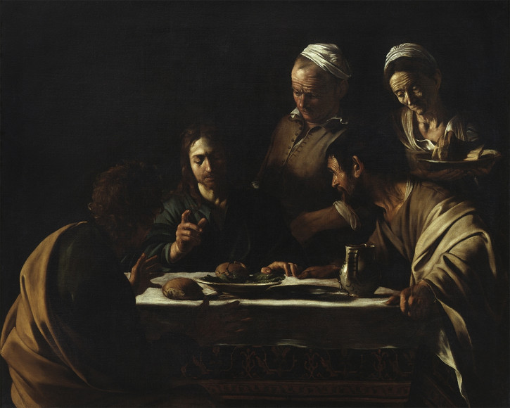 Michelangelo Merisi, dit Caravage, Le Souper à Emmaüs