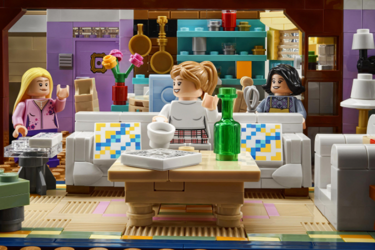 Набор Lego с квартирами героев сериала «Друзья»