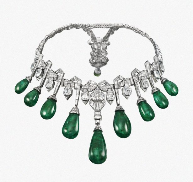 Колье Collaret, 1929. Ранее принадлежало принцессе Египта Фаизе