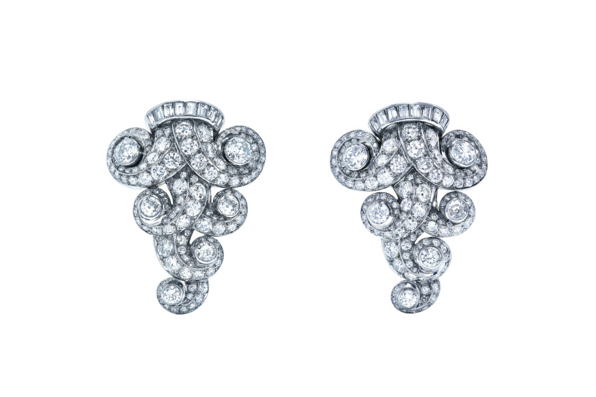 Серьги, Suzanne Belperron, 1950-е годы