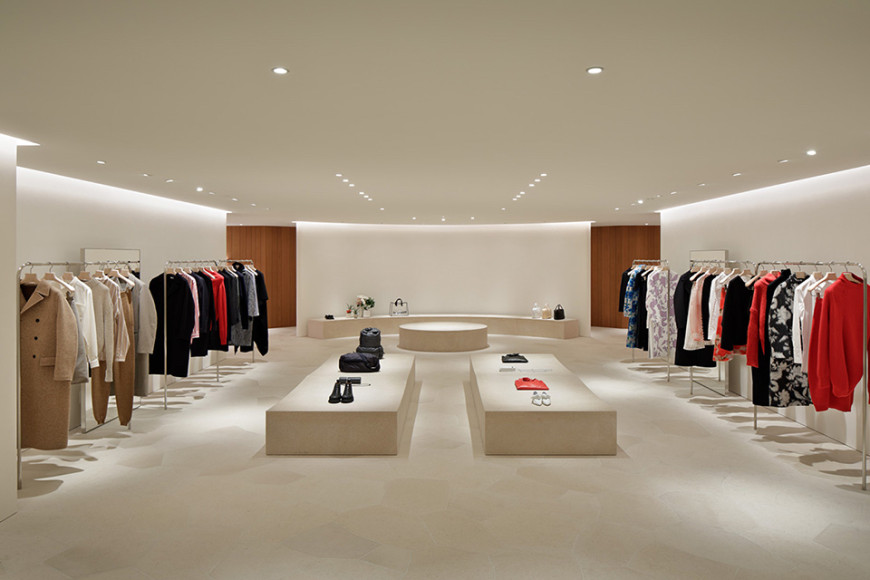 Магазин Jil Sander в Париже