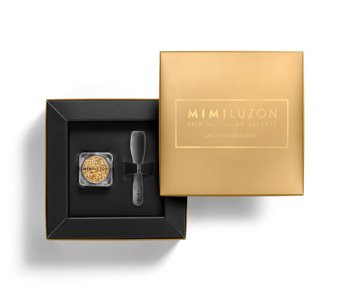 Косметическая пудра для лица 24K Pure Gold Dust, Mimi Luzon