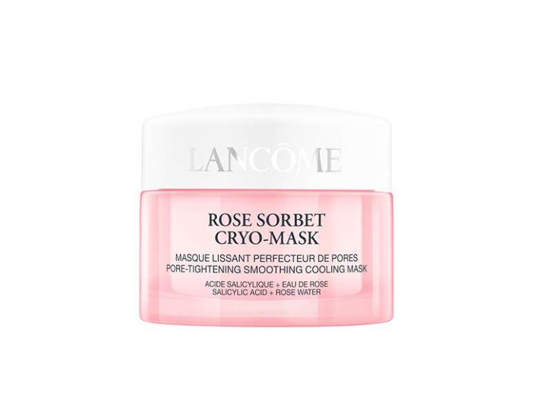 Маска охлаждающая Confort Rose Sorbet с салициловой кислотой, розовой водой и экстрактом таволги, Lancôme