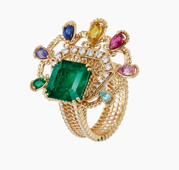 Кольцо Dentelle Satine, Dior Joaillerie