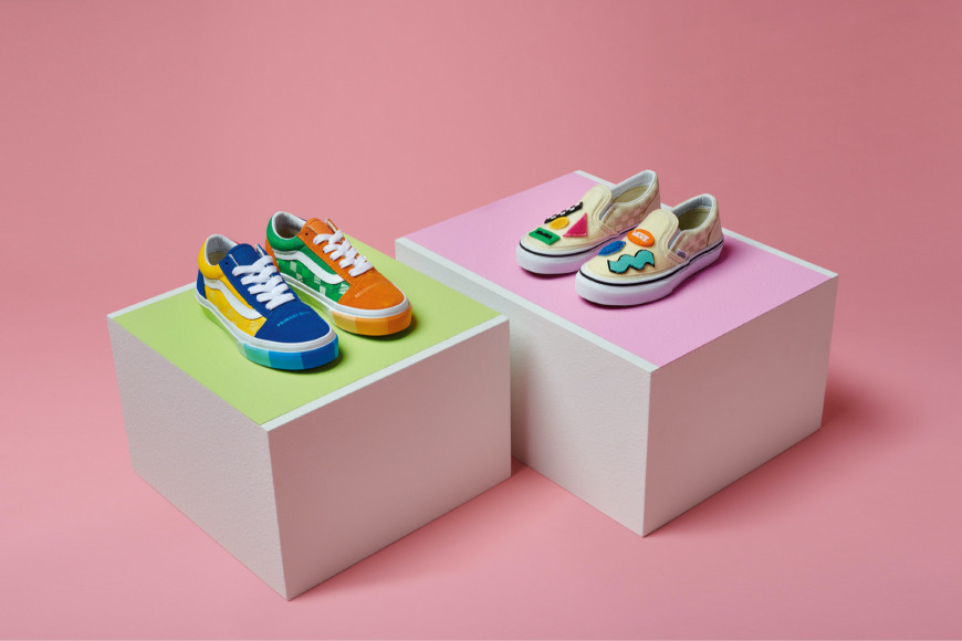 Детская обувь из совместной коллекции Vans X MoMA