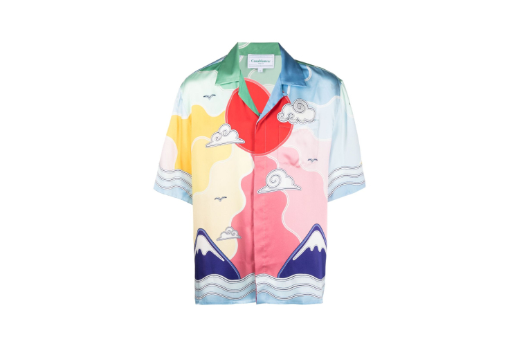 Рубашка Casablanca, 62 516 руб. (farfetch.com)