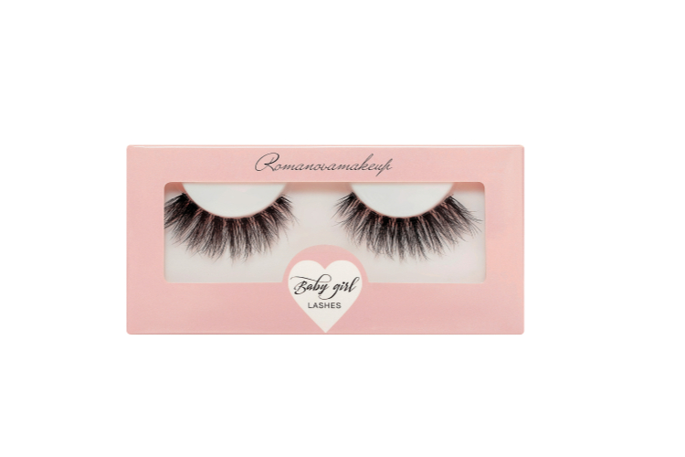 Накладные ресницы Baby Girl, Lisa, Romanovamakeup