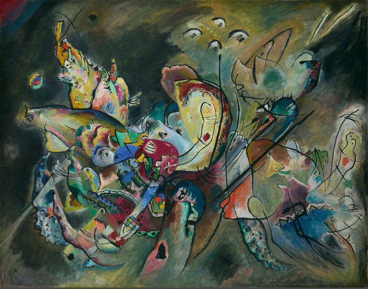 Василий Кандинский. «Смутное», 1917