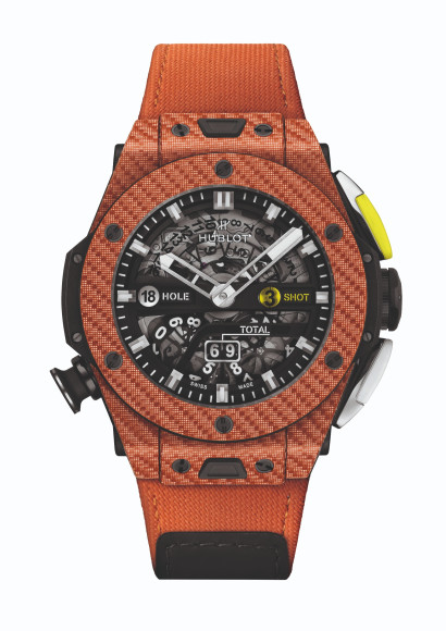 Часы Big Bang Unico Golf Orange Carbon, Hublot