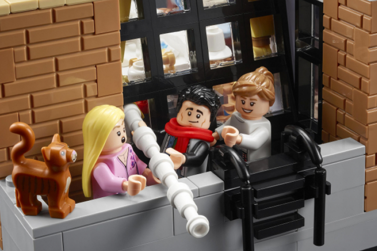 Набор Lego с квартирами героев сериала «Друзья»