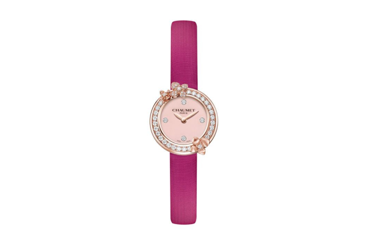 Часы Hortensia Éden Fuschia, Chaumet, 990 000 руб. (Chaumet)