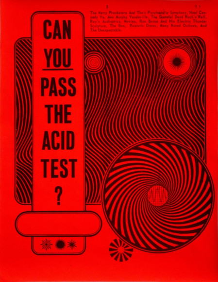Постер The Acid Test Уэса Уилсона, 1966