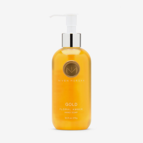 Мыло для рук Gold Floral Amber, Niven Morgan