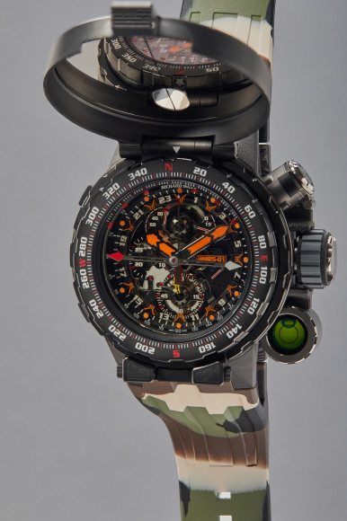 Часы Tourbillon Chronograph Adventure, Richard Mille. Эстимейт $250–500 тыс.