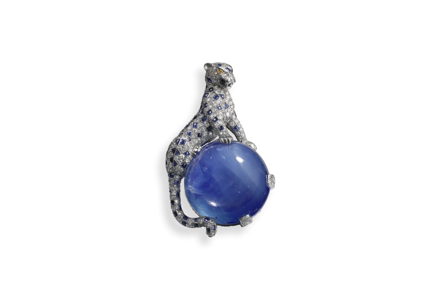 Брошь Panthère, созданная Cartier по заказу герцогини Виндзорской, 1948 год