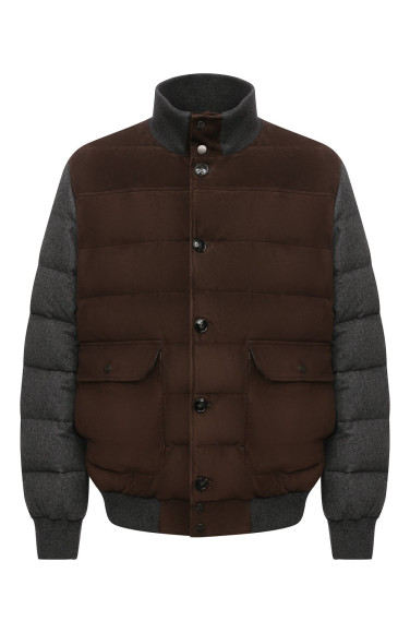 Пуховый бомбер Kiton, 399 500 руб.