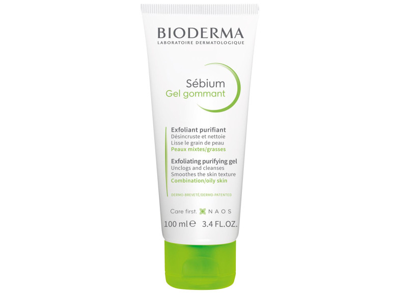 Отшелушивающий гель с микрогранулами для жирной кожи Sébium, Bioderma