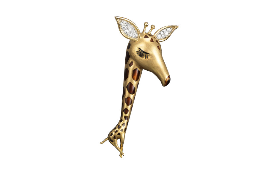 Брошь Girafe из коллекции La Boutique, 1964 год
