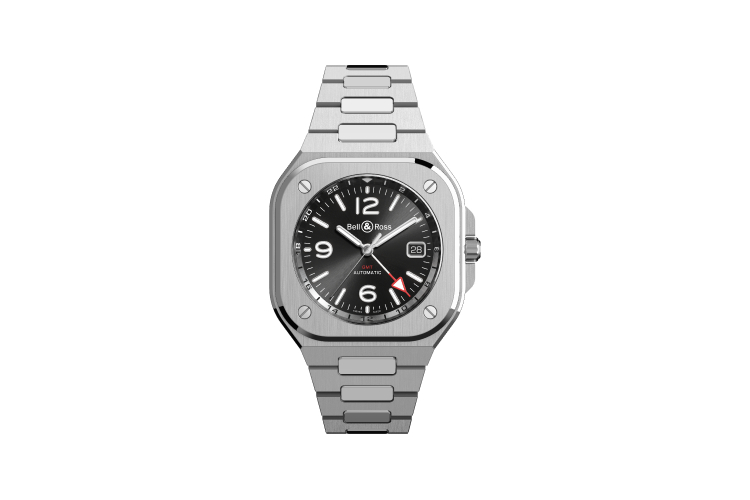 Часы BR05 GMT Steel, Bell & Ross