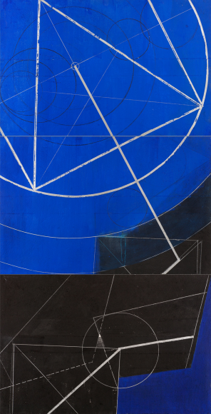 Марина Кастальская (Агентство. Art Ru) «Геометрия земная и небесная», триптих, 2005