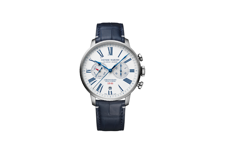 Часы Marine Torpilleur Annual Chronograph 44 mm, Ulysse Nardin