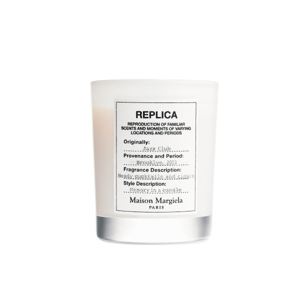 Свеча с древесно-восточным ароматом Jazz Club, Replica, Maison Margiela