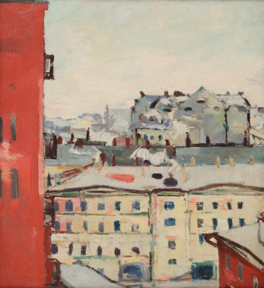 Константин Истомин. «Вид из окна», конец 1920 - начало 1930