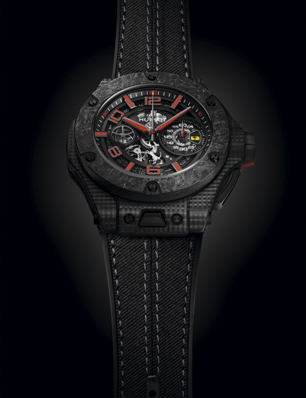 Часы Big Bang Scuderia Ferrari 90th Anniversary с корпусом из 3D-карбона